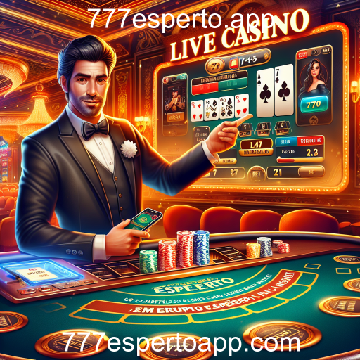 A Revolução do Cassino ao Vivo em 777esperto.app